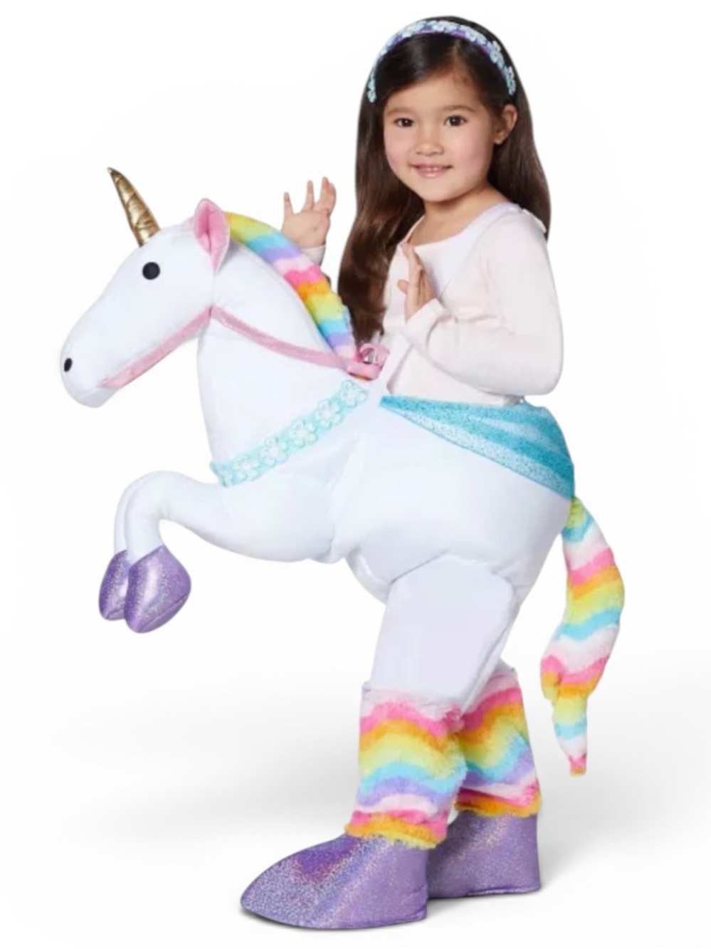 Spirit Halloween Unicorn Ride Along Costume